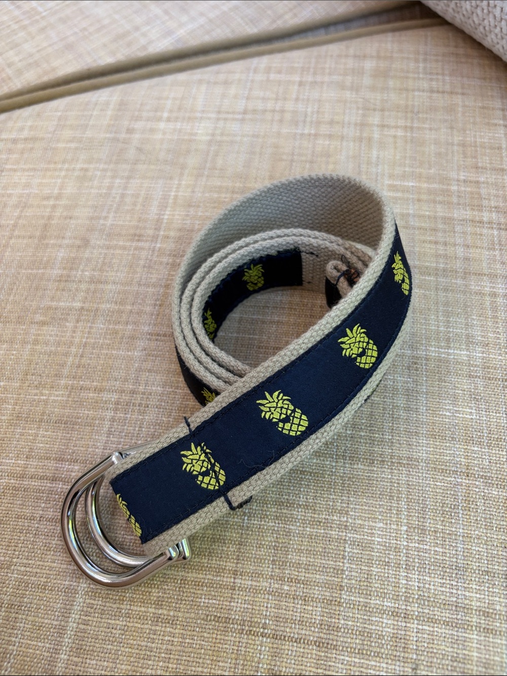 BOYS BELT WITH PINEAPPLES
